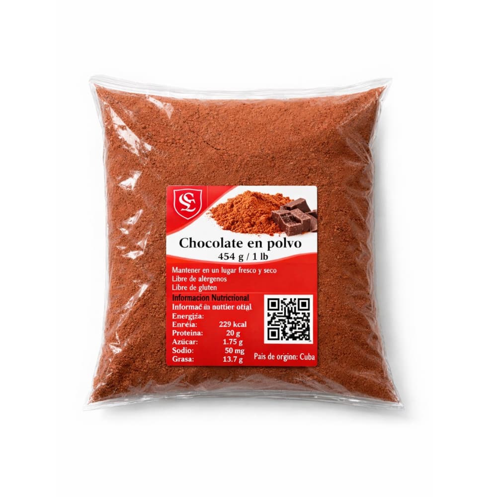 Chocolate en polvo Calderón (454 g / 1 lb) - Miniatura 1