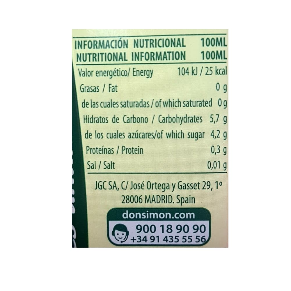 Jugo de naranja Don Simon (24 x 200 ml) - Miniatura 2