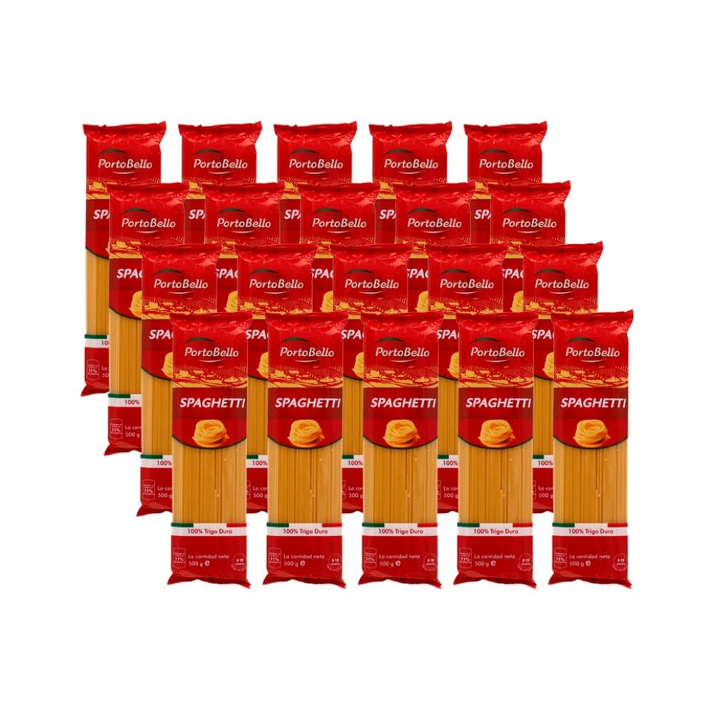 Espaguetis Portobello (20 x 500 g / 1.10 lb) - Imagen 1