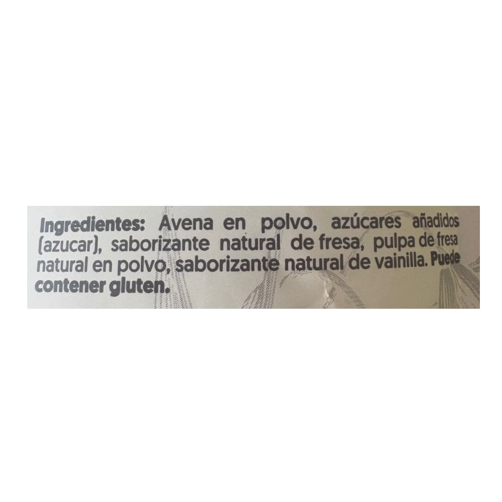 Avena en polvo sabor fresa Avena Rivero (400 g / 14.11 oz) - Miniatura 3