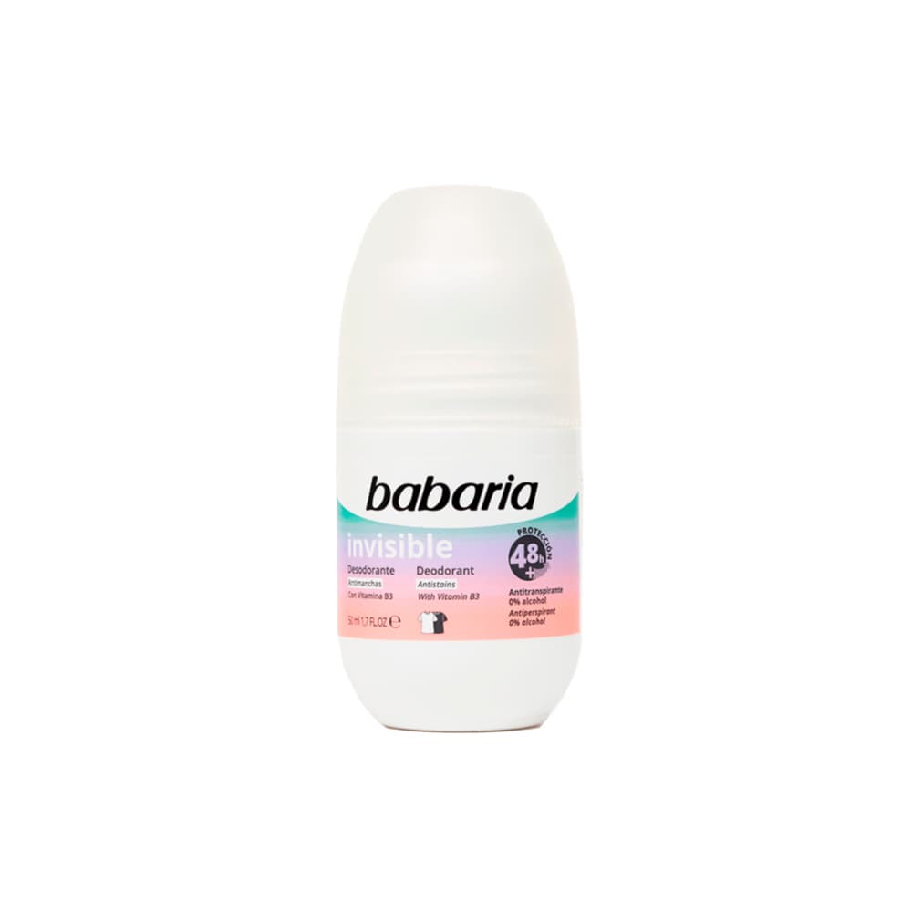 Desodorante antimanchas con vitamina B3 Babaria (50 ml / 1.69 oz) - Imagen 1