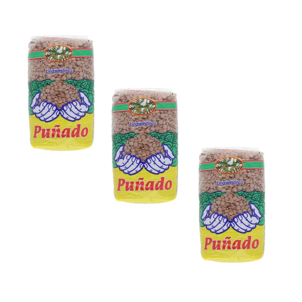 Lentejas castellanas Puñado (3 x 500 g / 1.10 lb) - Imagen 1
