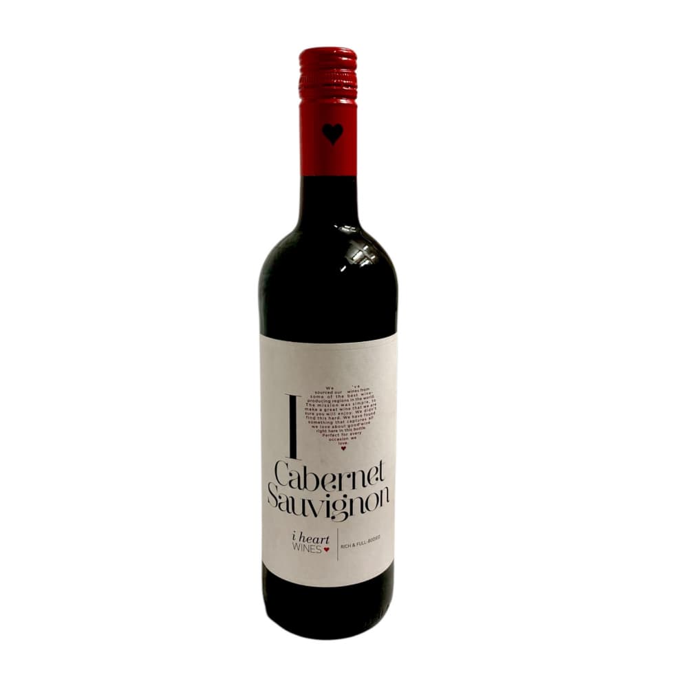 Vino Tinto Cabernet Sauvignon I Heart Wines (750 ml) - Imagen 1