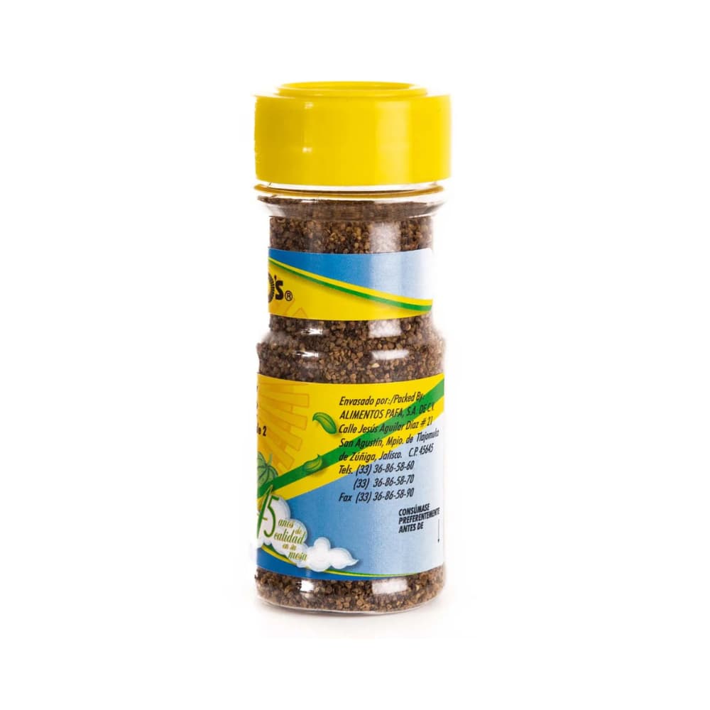 Pimienta negra molida grado 2 Catarino´s (58 g / 2 oz) - Miniatura 3