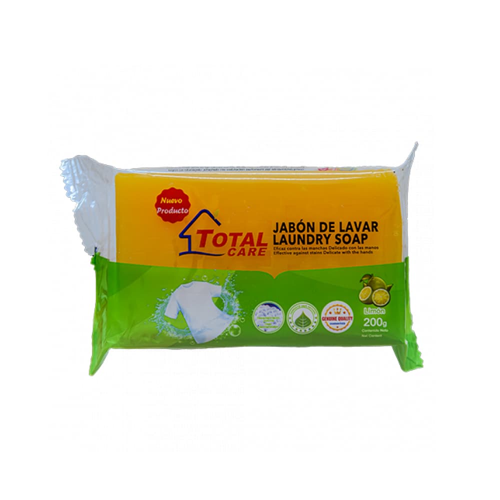 Jabón de lavar de limón Total Care (200 g / 7.05 oz) - Imagen 1