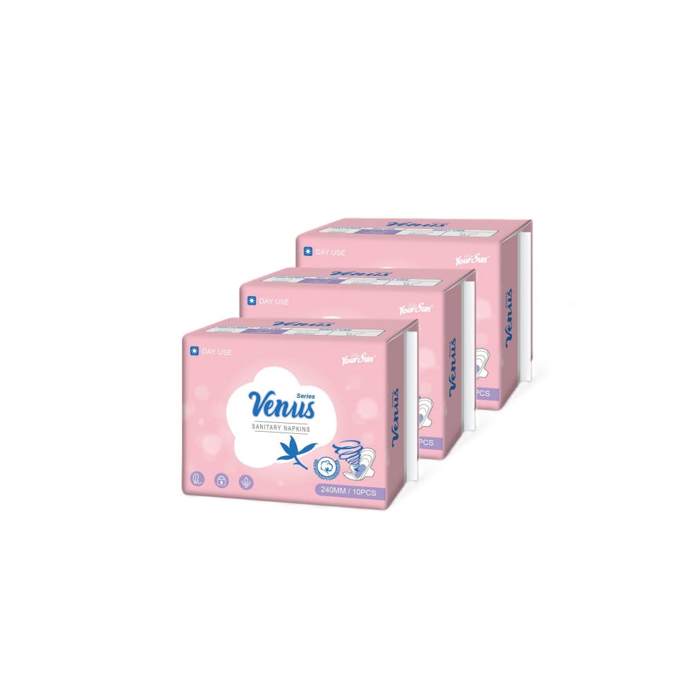 Toallas femeninas íntimas uso de día (3 x 10 U) - Imagen 1