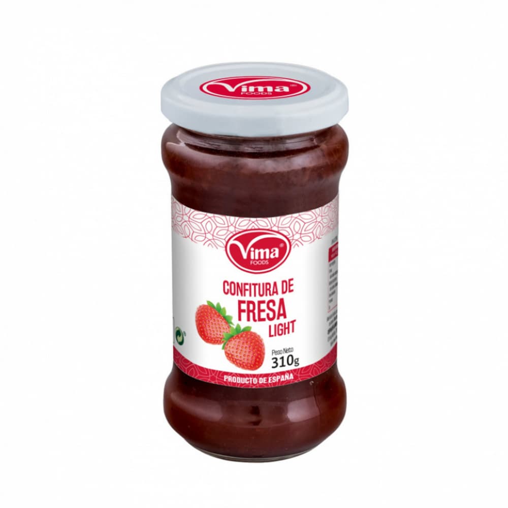 Confitura de fresa light Vima Foods (310 g / 10.93 oz) - Imagen 1