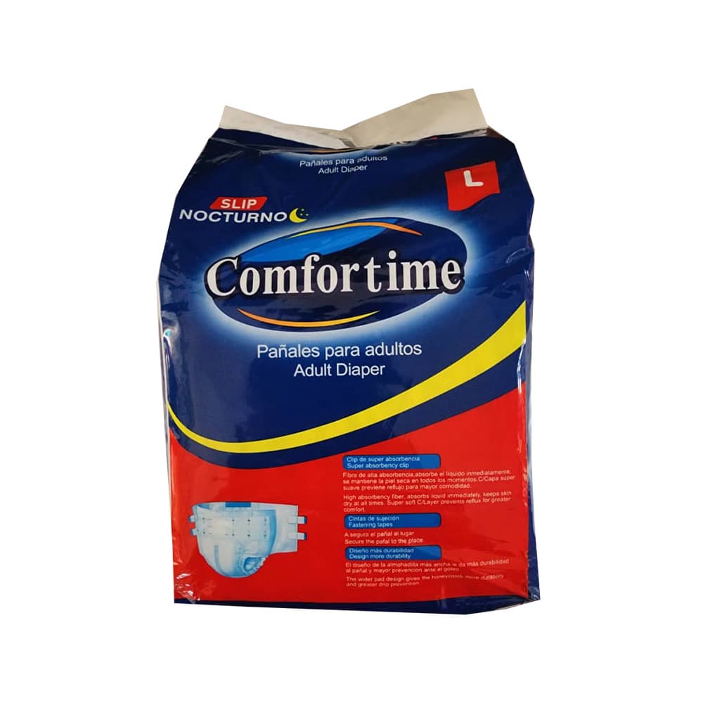 Pañales desechables para adultos talla L Comfortime (10 u) - Imagen 1
