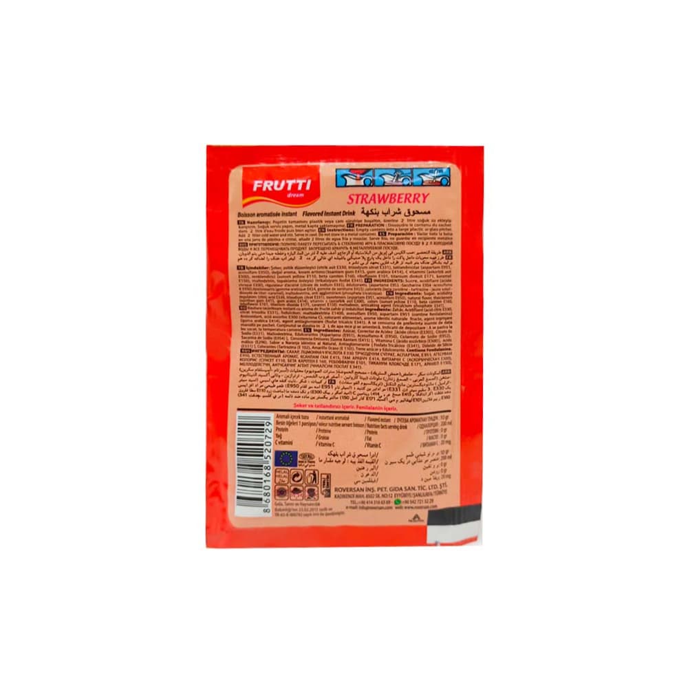 Refresco instantáneo sabor fresa Frutti Dream (10 g) - Miniatura 2