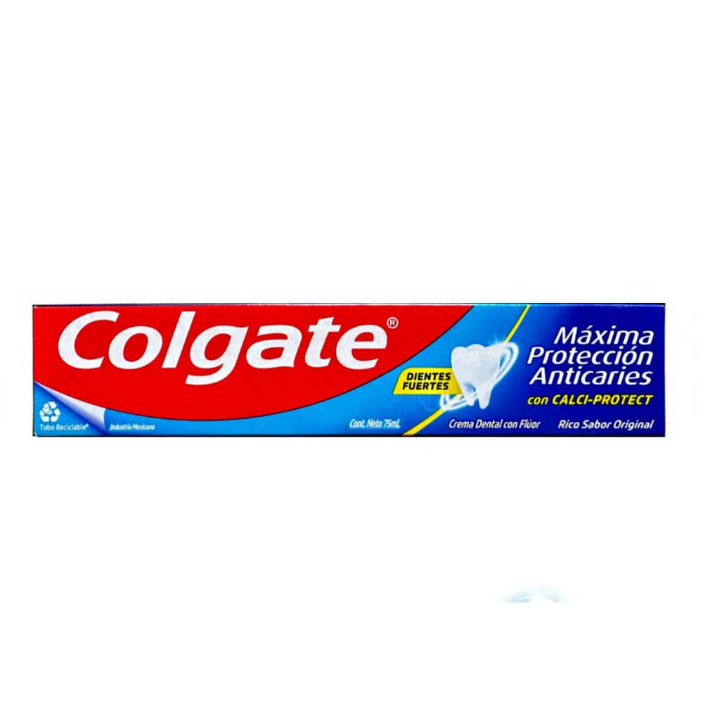 Pasta de dientes máxima protección anticaries Colgate (75 ml) - Imagen 1