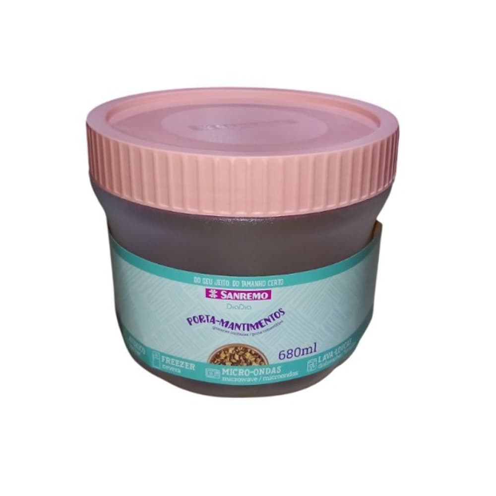 Pozuelo redondo con tapa de rosca Sanremo - Imagen 1