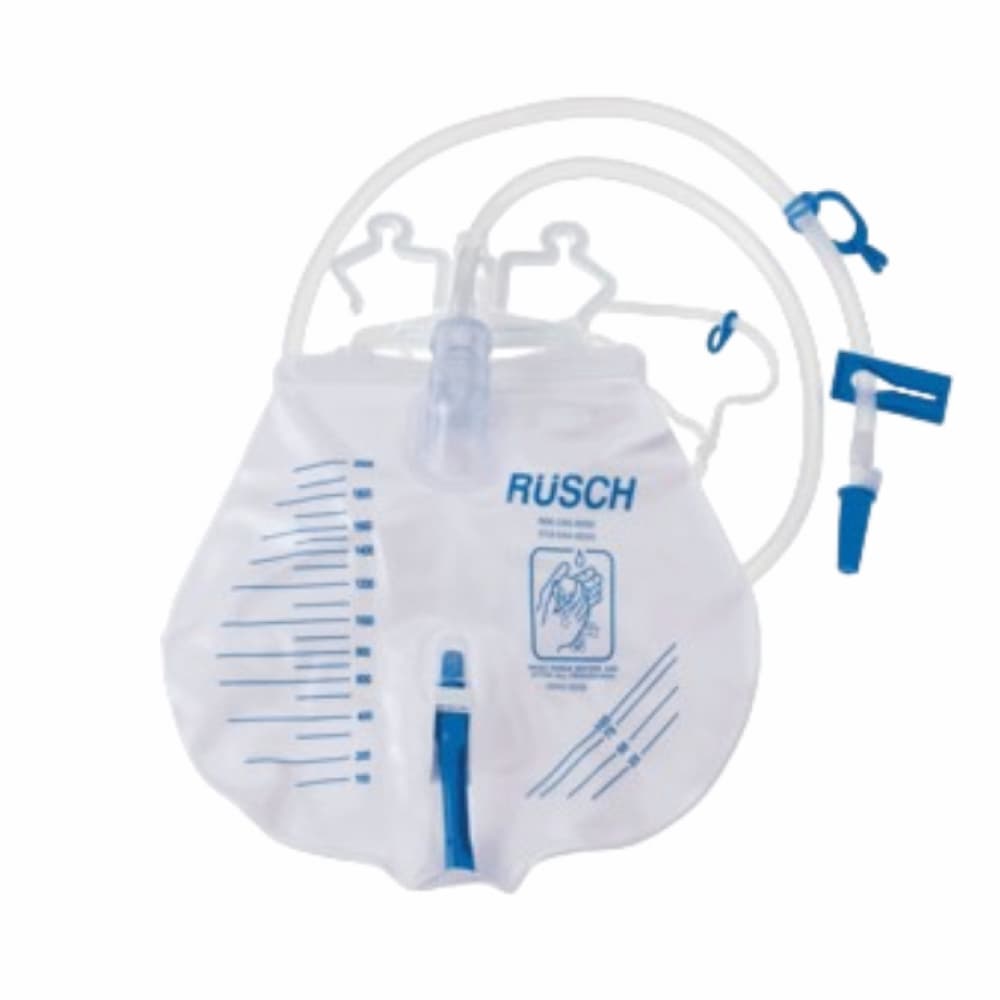 Bolsa de drenaje urinario con válvula antirreflujo estéril 2000 ml - Imagen 1