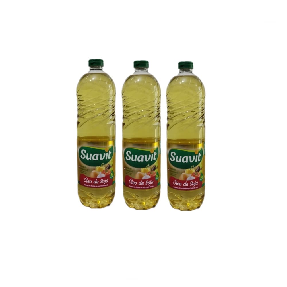 Aceite de soja Suavit (3 x 900 ml) - Imagen 1