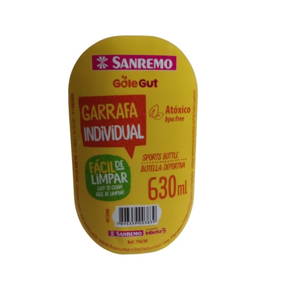 Botella individual plàstica Sanremo (630 ml) - Miniatura 3