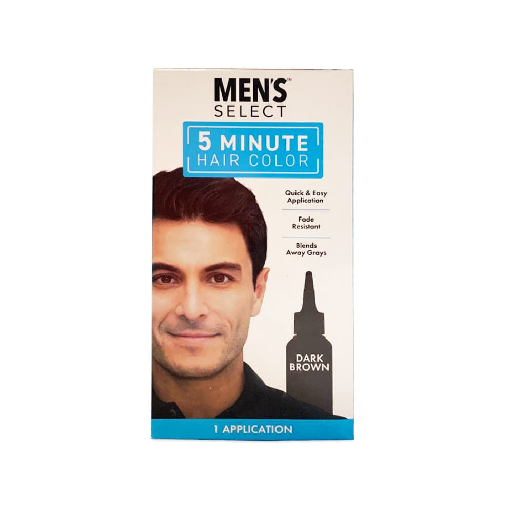 Tinte de cabello para hombres. Color marrón oscuro Men's Select (85.5 ml / 2.89 fl. oz) - Imagen 1