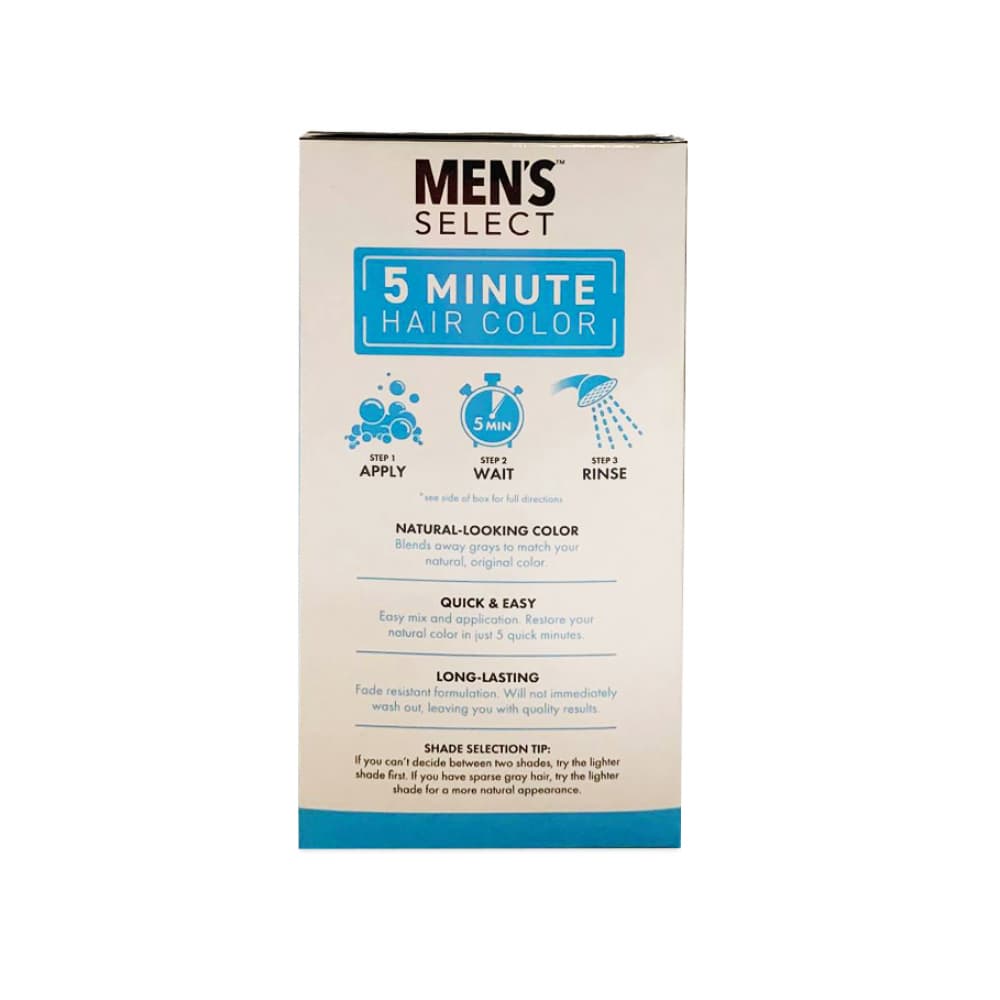 Tinte de cabello para hombres. Color marrón oscuro Men's Select (85.5 ml / 2.89 fl. oz) - Miniatura 2