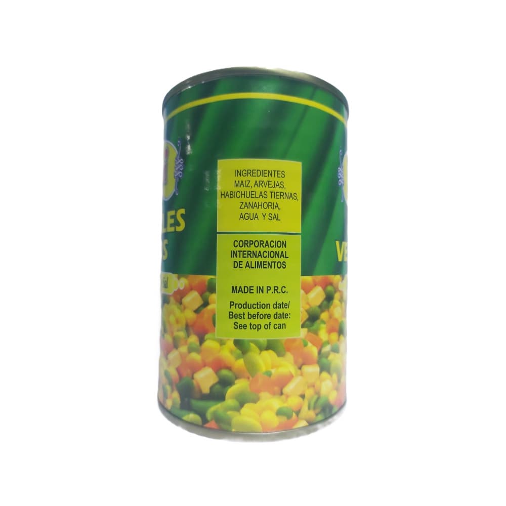 Vegetales mixtos Rubi (425 g / 15.87 oz) - Miniatura 3
