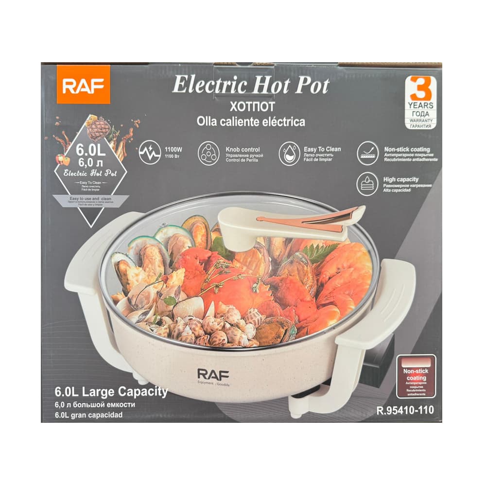 Olla caliente eléctrica RAF R95410-110 - Miniatura 2