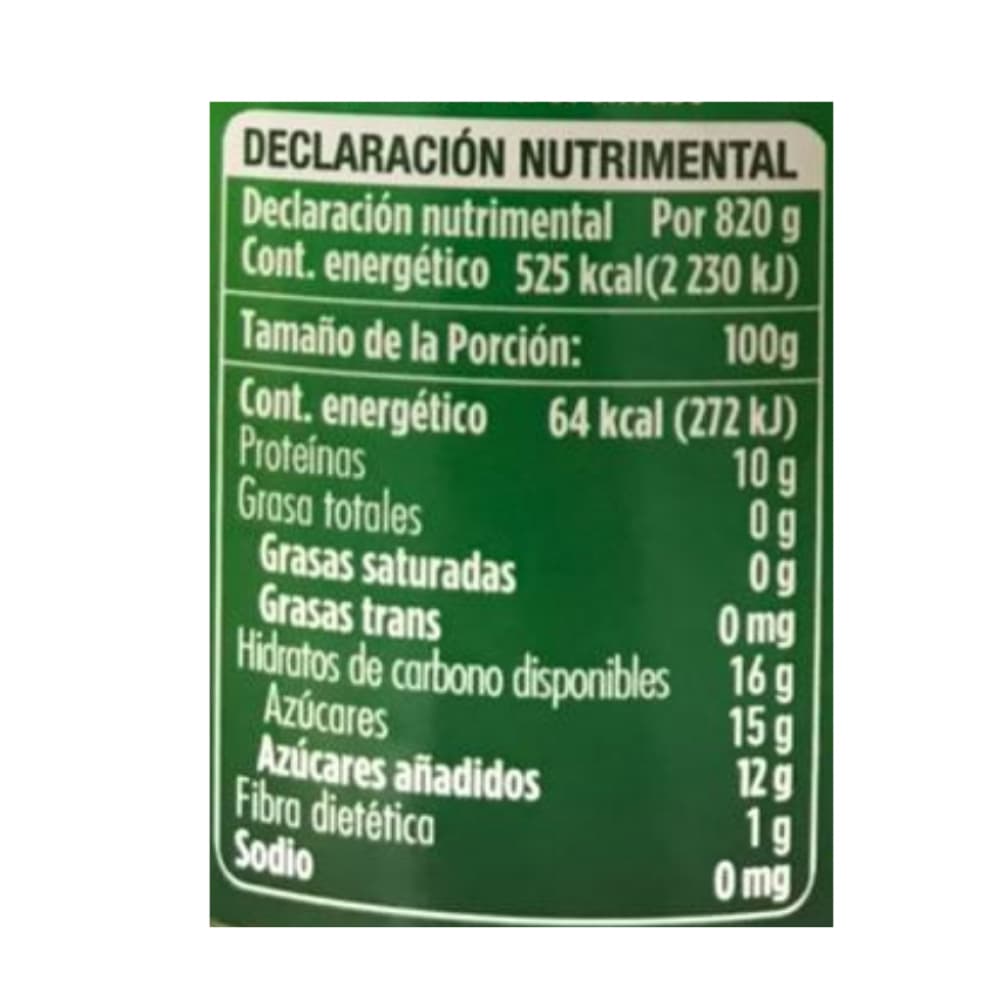 Cóctel de frutas en almíbar El Puritano (820 g / 1.81 lb) - Miniatura 3