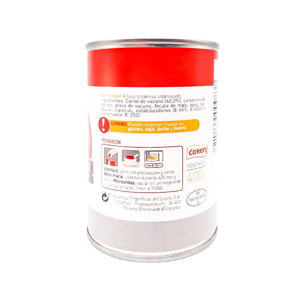 Carne de res enlatada Coren (400 g / 14.12 oz) - Miniatura 2