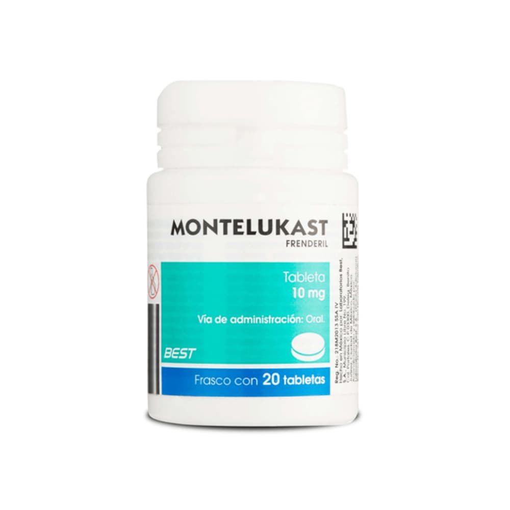 Montelukast 10 mg Best (20 tabletas) - Miniatura 2