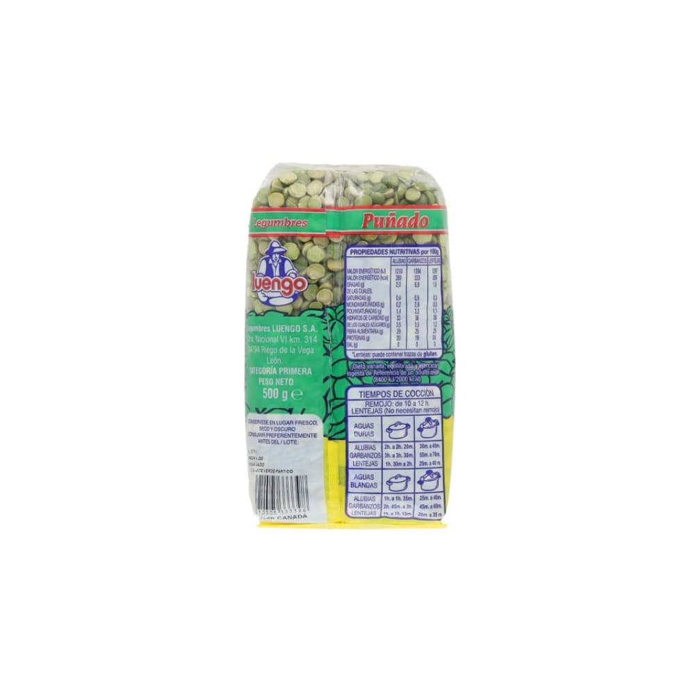 Chícharo verde partido Puñado (3 x 500 g / 1.1 lb) - Miniatura 2