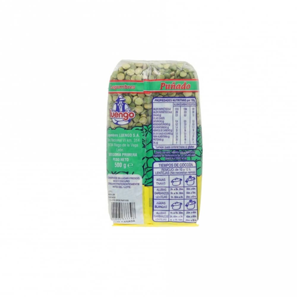 Chícharo verde partido Puñado (5 x 500 g / 1.1 lb) - Miniatura 2