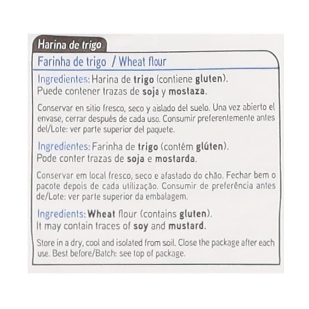Harina de trigo Haricaman (5 x 1 kg / 2.2 lb) - Miniatura 2