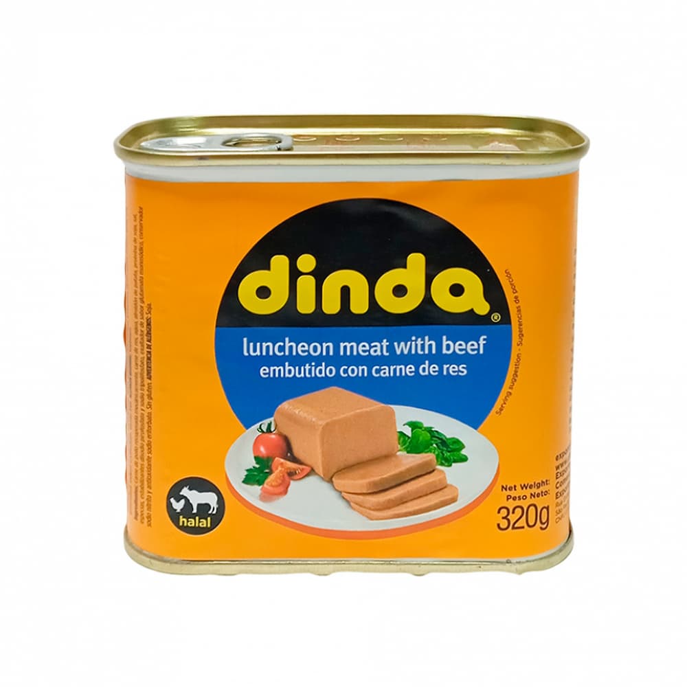 Embutido de pollo con carne de res Dinda (320 g / 11.29 oz) - Imagen 1