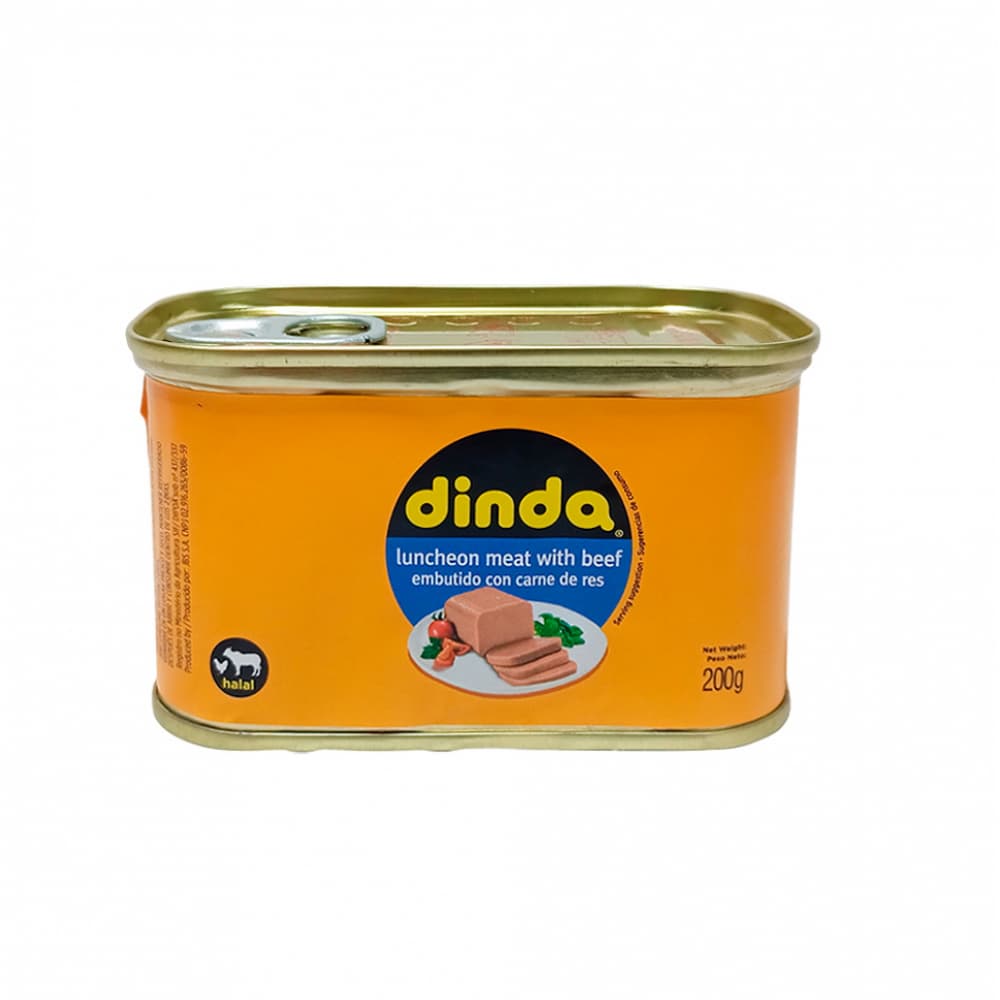 Embutido de pollo con carne de res Dinda (200 g / 7.05 oz) - Imagen 1