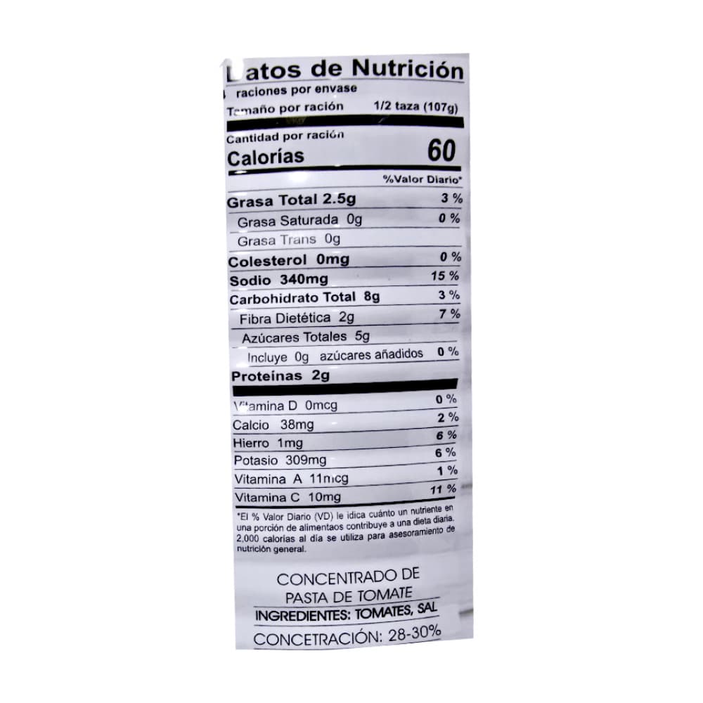 Pasta de tomate Campo Torres (400 g / 14 oz) - Miniatura 2