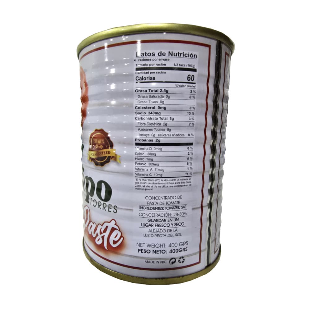 Pasta de tomate Campo Torres (400 g / 14 oz) - Miniatura 3