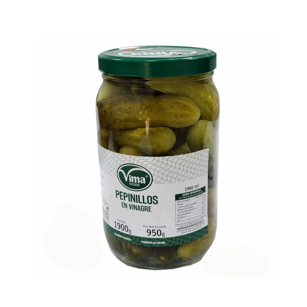 Pepinillos en vinagre Vima Foods (1.9 kg / 4.18 lb) - Miniatura 2