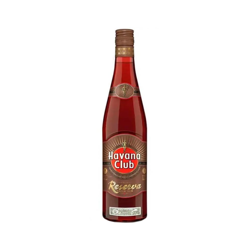 Botella de ron añejo reserva 40 % vol Havana Club (700 ml) - Imagen 1