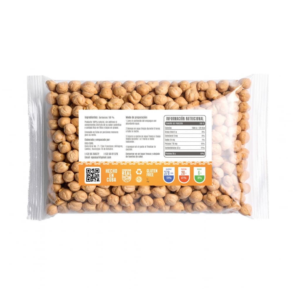 Garbanzos Cosecha Real (1 kg / 2.2 lb) - Miniatura 3