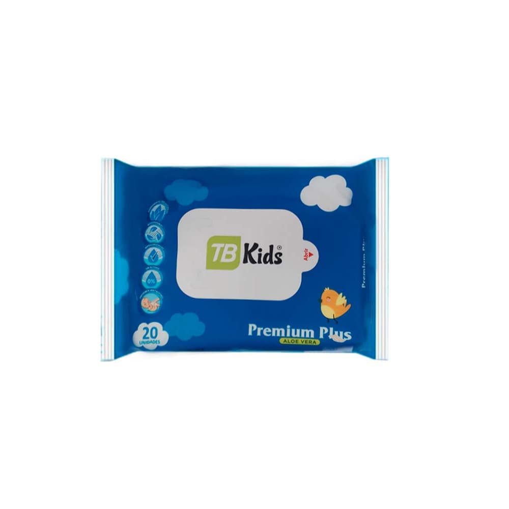 Toallitas húmedas con aloe vera TB Kids (20 U) - Imagen 1