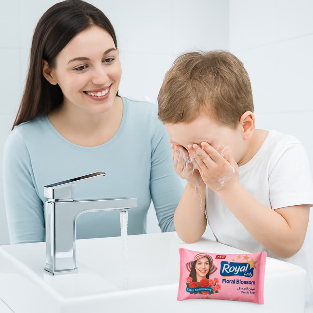 Jabón de tocador con aroma floral Royal Lady (4 x 80 g / 2.82 oz) - Miniatura 4