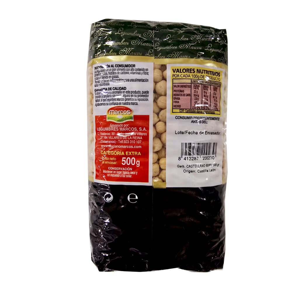 Garbanzos Marcos (500 g / 1.1 lb) - Miniatura 4