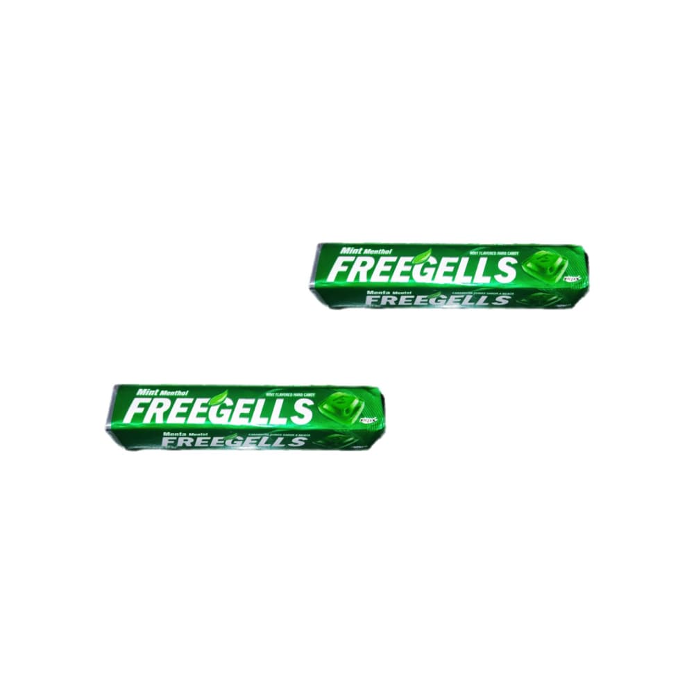Caramelos duros sabor menta Freegells (2 x 27.9 g) - Imagen 1