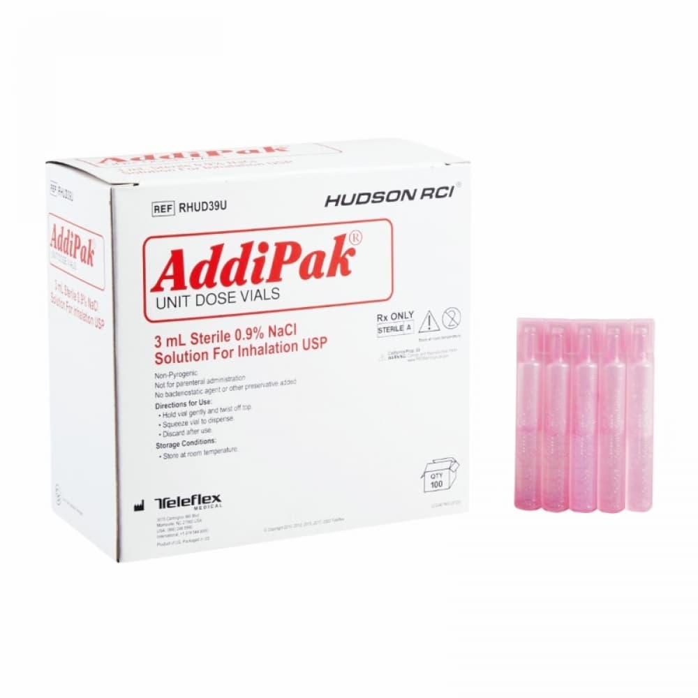 Solución estéril de Cloruro de sodio 0.9%/ 3 ml (5U) - Imagen 1