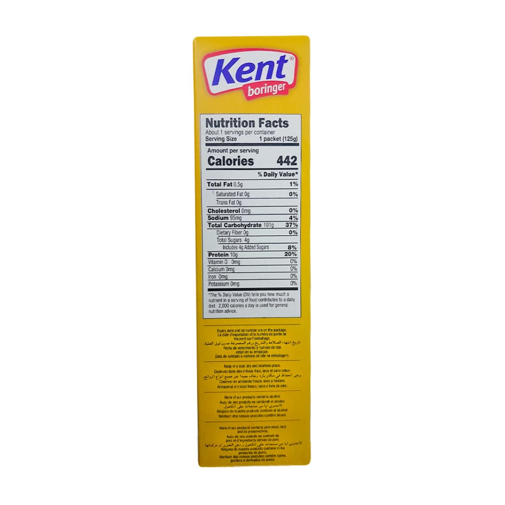 Puré de papa clásico Kent boringer (3 x 125 g / 4.4 oz) - Miniatura 2