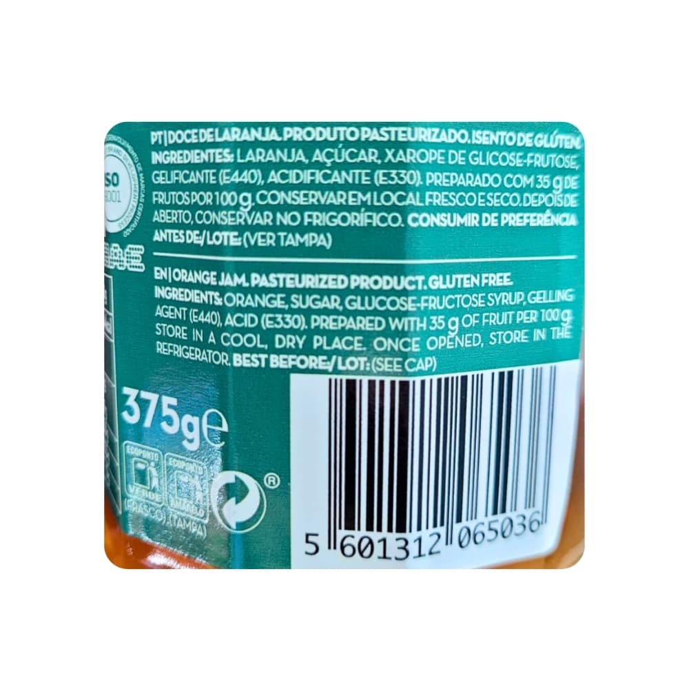 Mermelada de naranja amarga Continente (375 g / 13.23 oz) - Miniatura 4