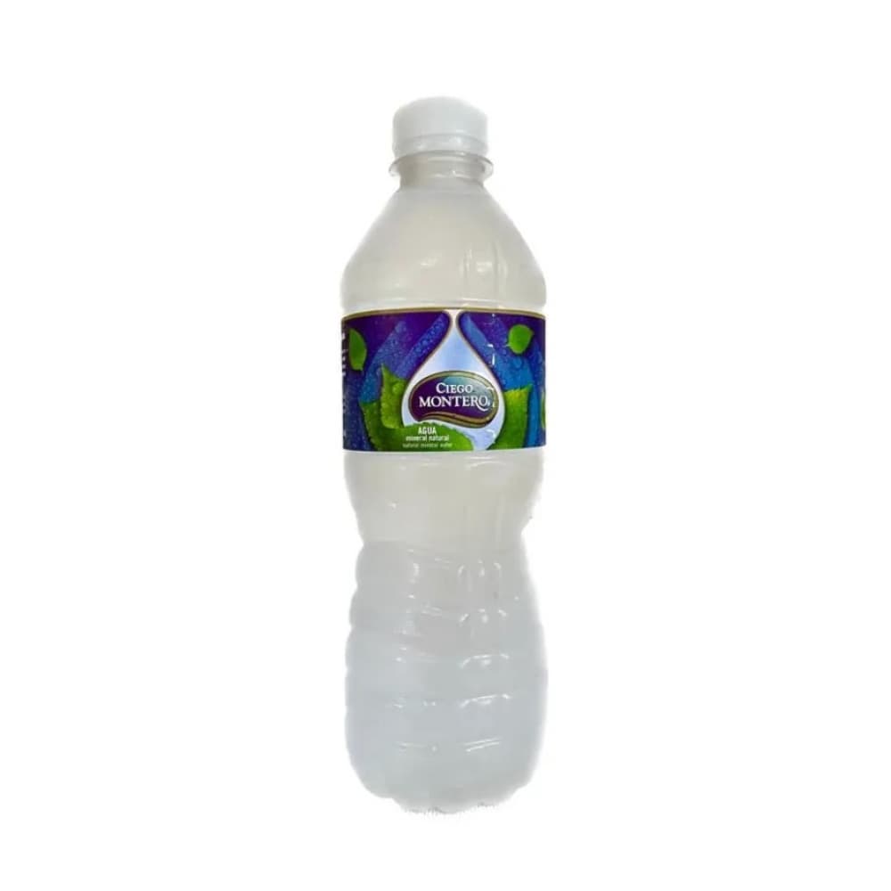 Agua mineral natural Ciego Montero (500 ml) - Imagen 1