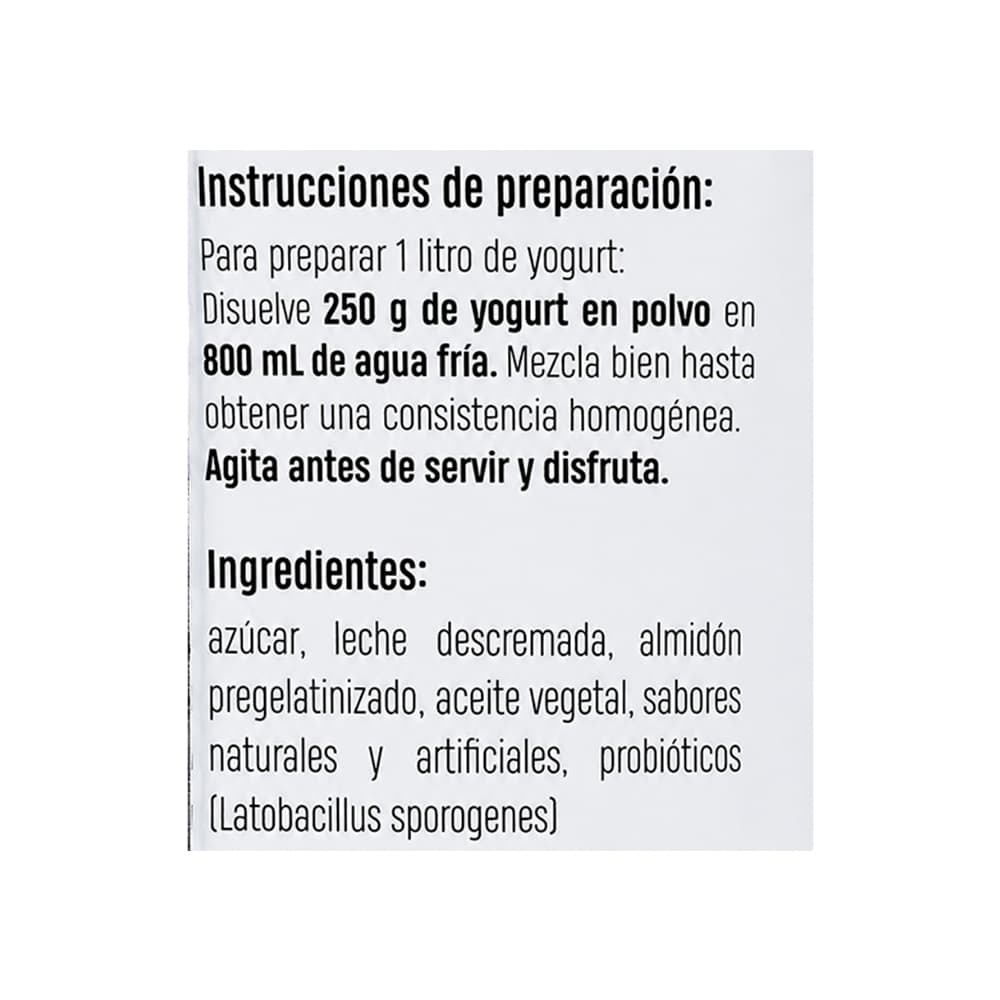 Yogurt en polvo para cucharear sabor fresa KDM Gold (250 g / 8.8 oz) - Miniatura 3