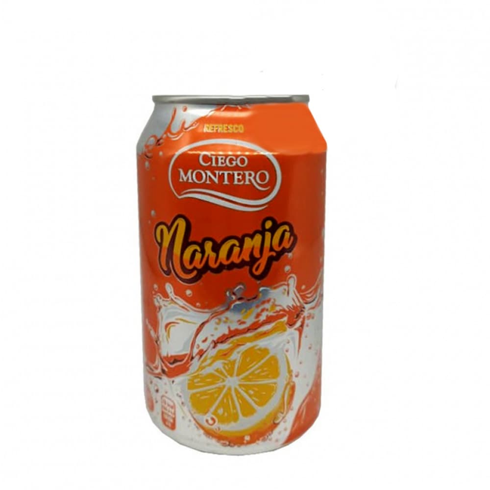 Refresco sabor naranja Ciego Montero (355 ml) - Imagen 1