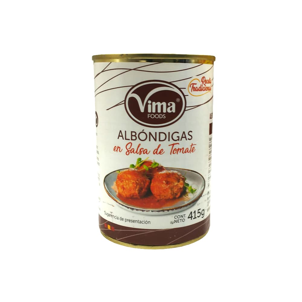 Albóndigas en salsa de tomate Vima Foods (415 g / 14.63 oz) - Imagen 1