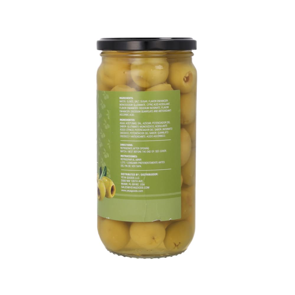 Aceituna reina extra grande sin hueso YEYA (710 g / 1.57 lb) - Miniatura 2
