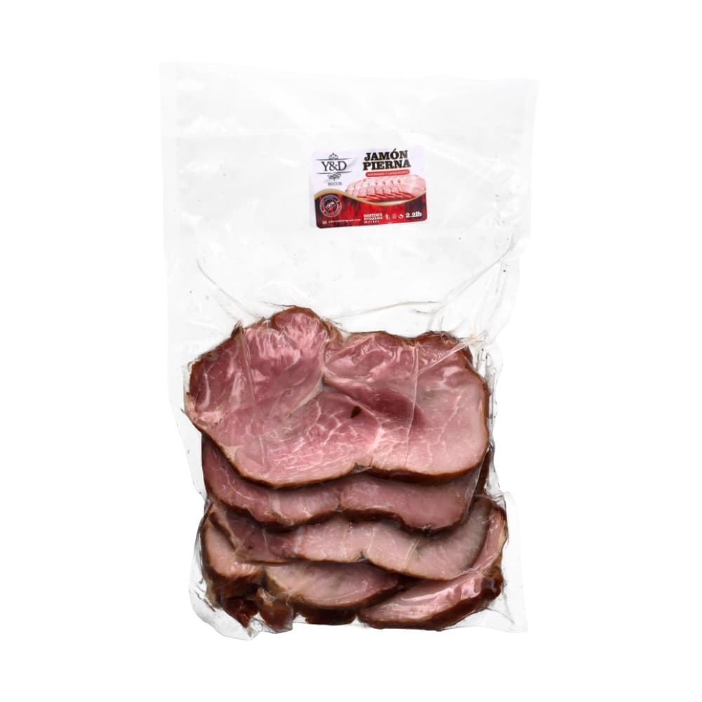 Jamón pierna lasqueado Y&D Ricos (1 kg / 2.2 lb) - Miniatura 1