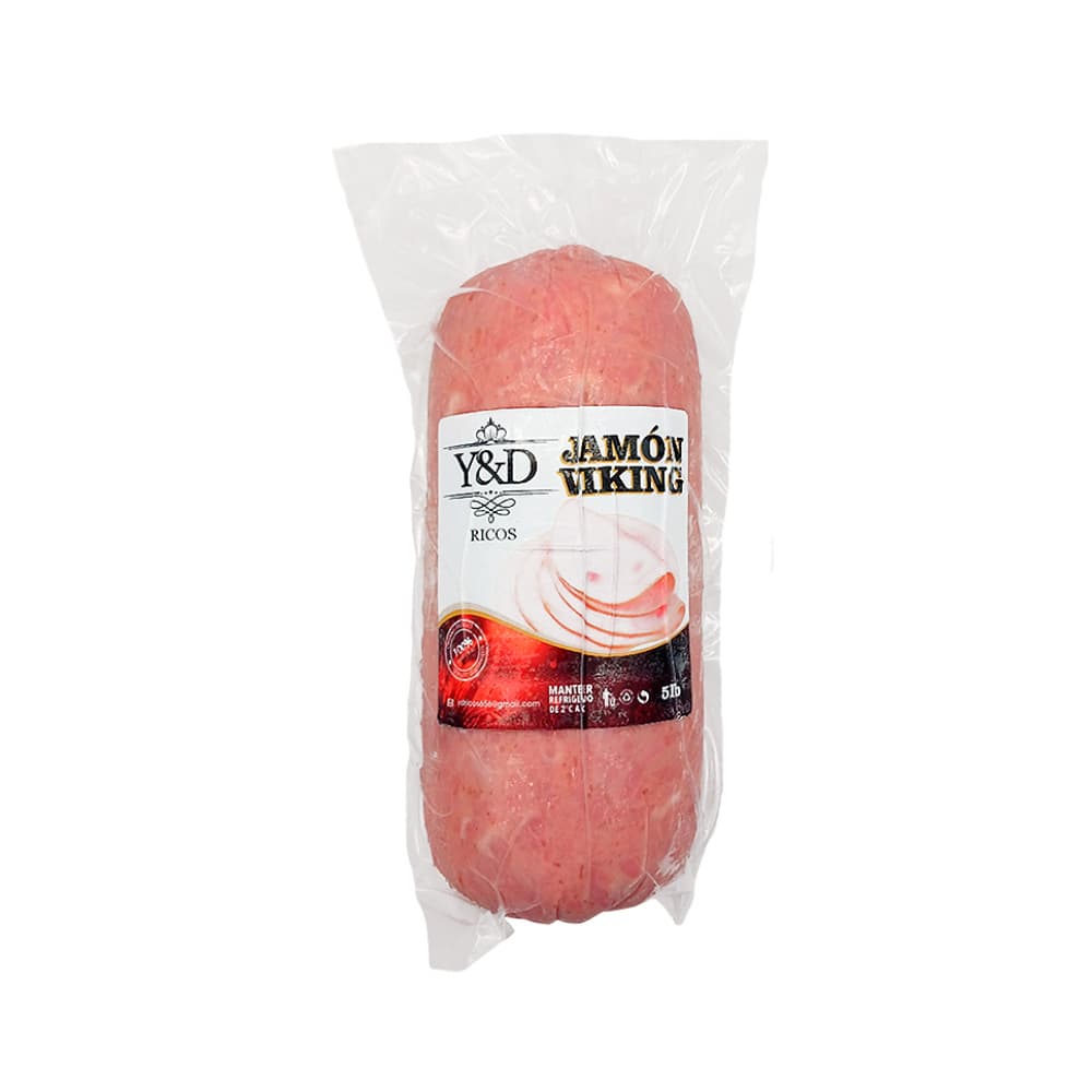 Jamón vicking Y&D Ricos (2.27 kg / 5.0 Lb) - Imagen 1