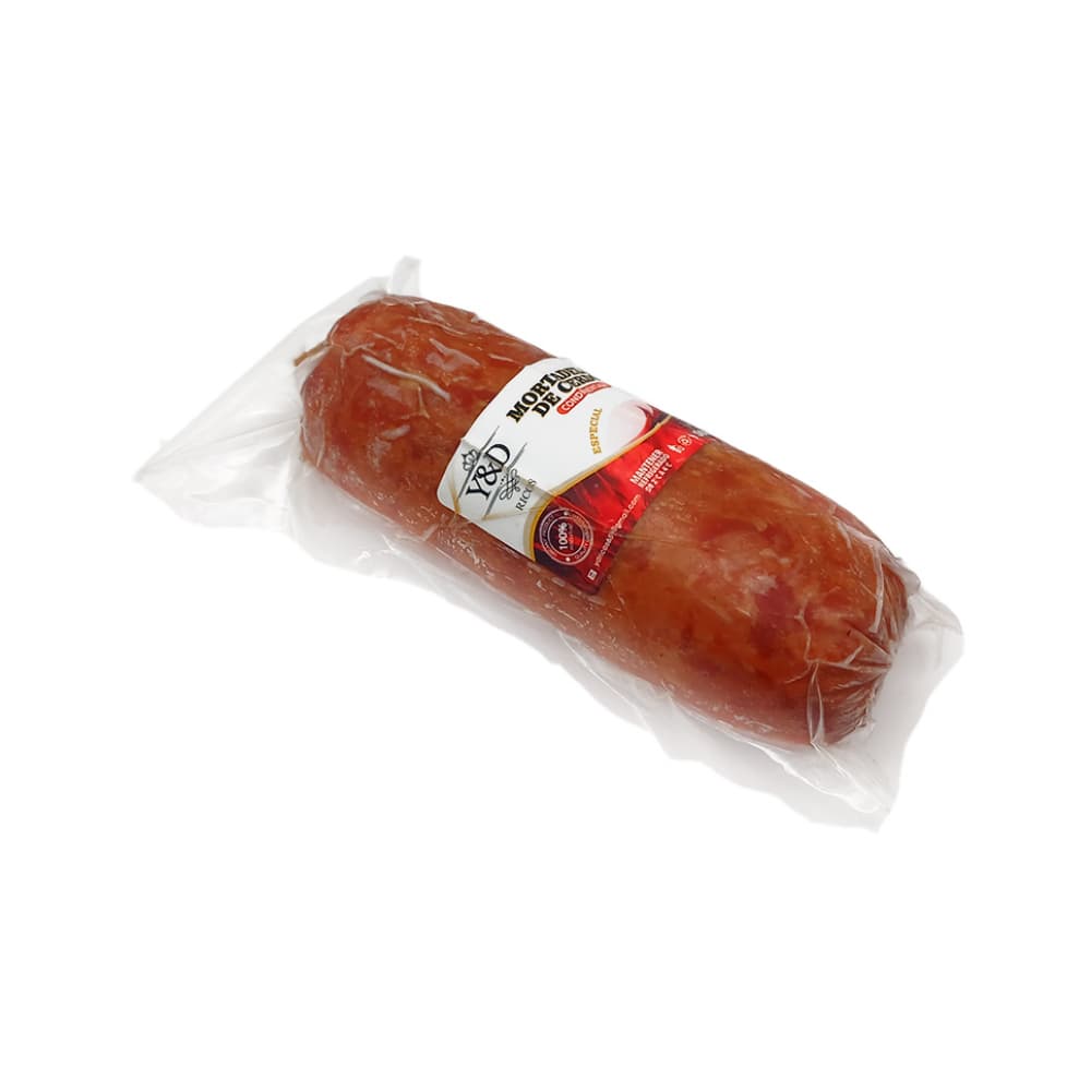 Mortadella especial de cerdo condimentada Y&D Ricos (500 g / 1.1 lb) - Miniatura 2